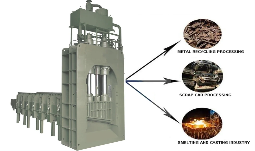 Heavy Duty Industrial Waste Scrap Metal Iron Aluminum Rebar Round Square Steel Plate Guillotine Gantry Shear Cutting Recycling Shearing Machine Manufacturer