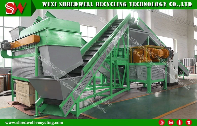 Shredwell Metal Shredding Machine Ms-2400 Scrap Car Recycling