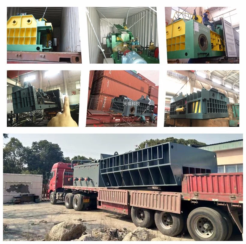 TF Hydraulic Scrap Steel Aluminum Metal Baling Pressing Machine